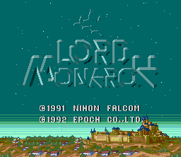 Lord Monarch screenshot 3 for Super Famicom